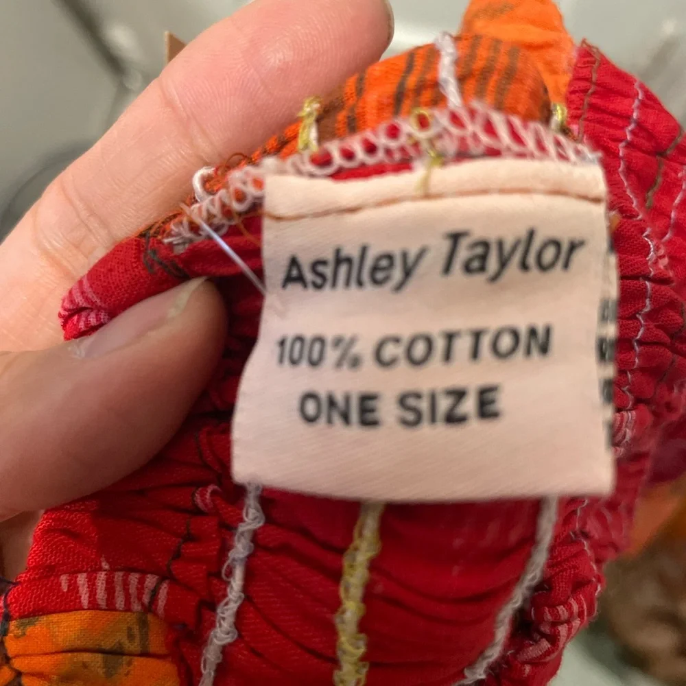 Ashley Taylor Red and Orange Dance Costume